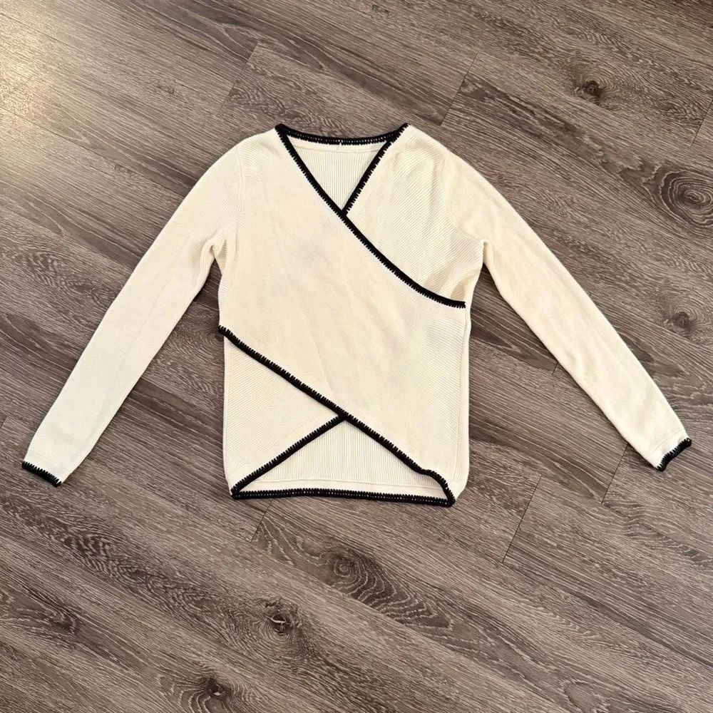 Derek Lam Crosby Crossover Sweater